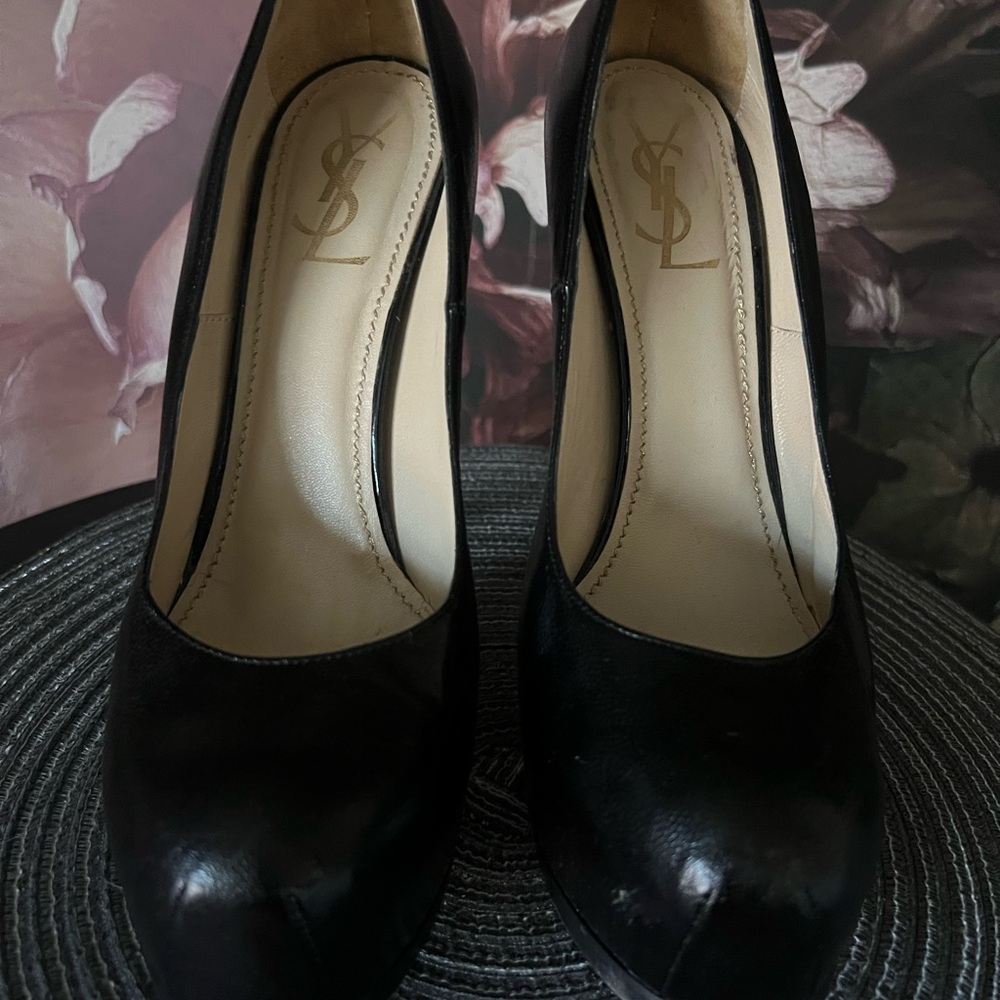 YSL Vernigolf Tribtoo 105 Textured Platforms size 41EUR/9.5US